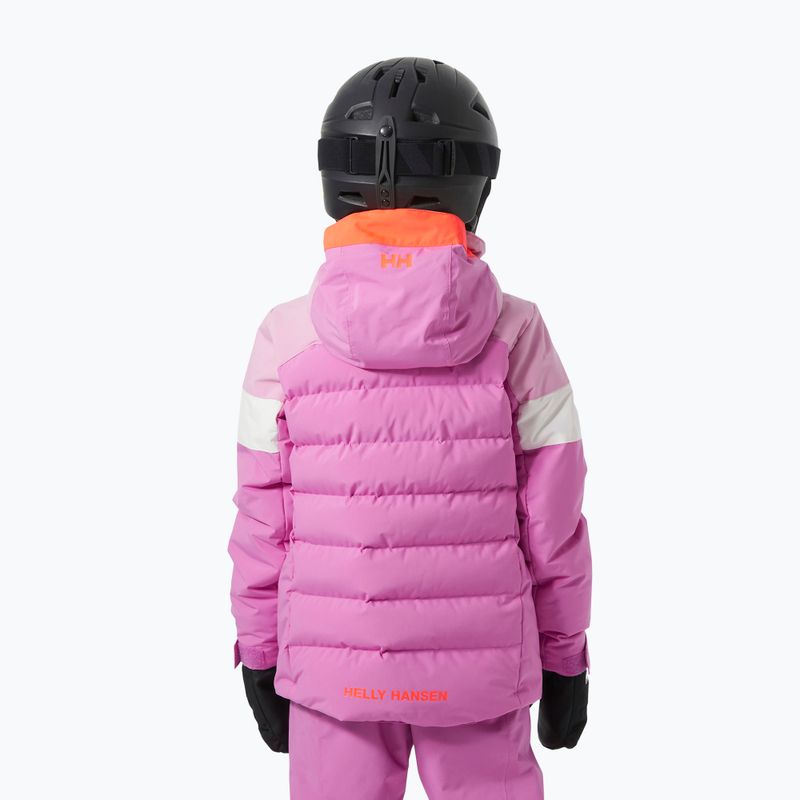 Detská lyžiarska bunda Helly Hansen Diamond meta pink 2