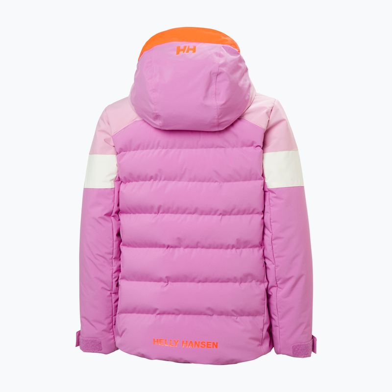 Detská lyžiarska bunda Helly Hansen Diamond meta pink 9