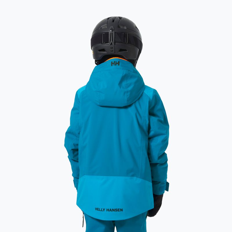 Detská lyžiarska bunda Helly Hansen Alpha cerulean blue 2