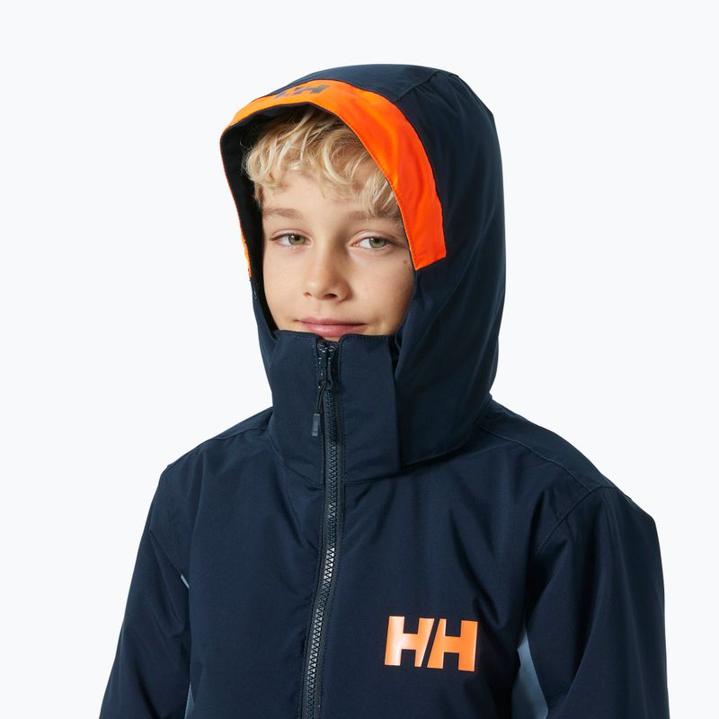 Detská lyžiarska bunda Helly Hansen Quest navy 3