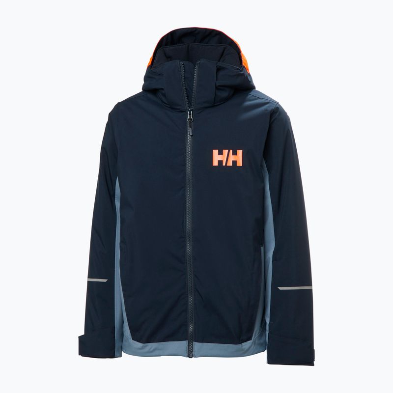 Detská lyžiarska bunda Helly Hansen Quest navy 8