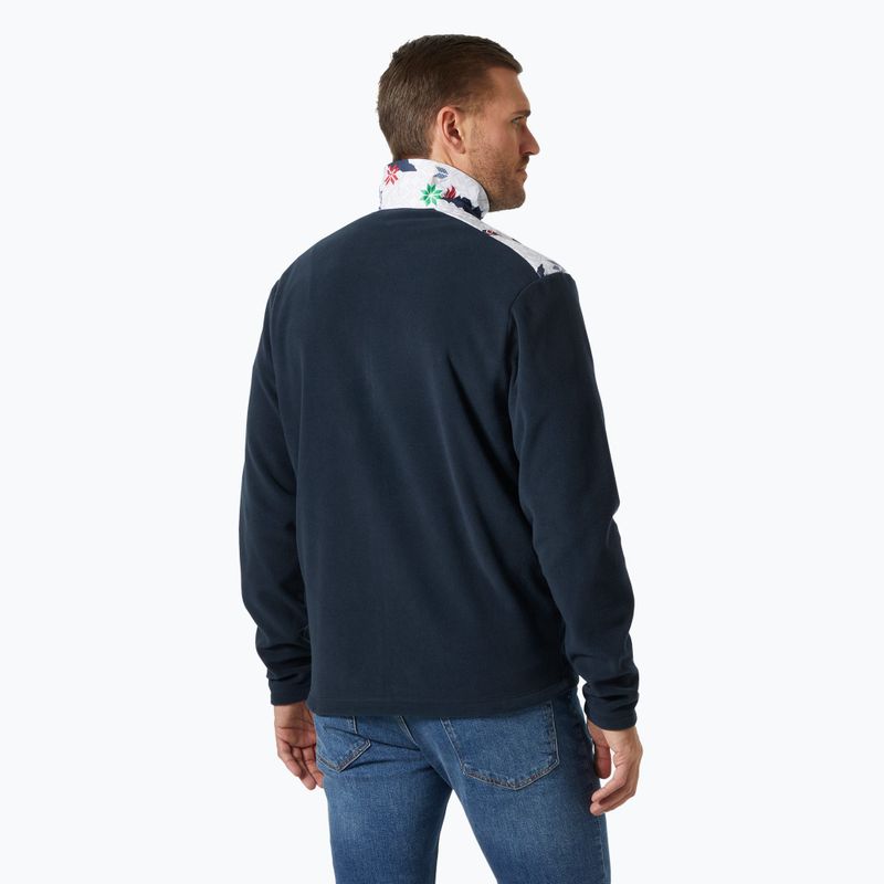 Pánska mikina Helly Hansen Daybreaker Block navy cortina aop 2