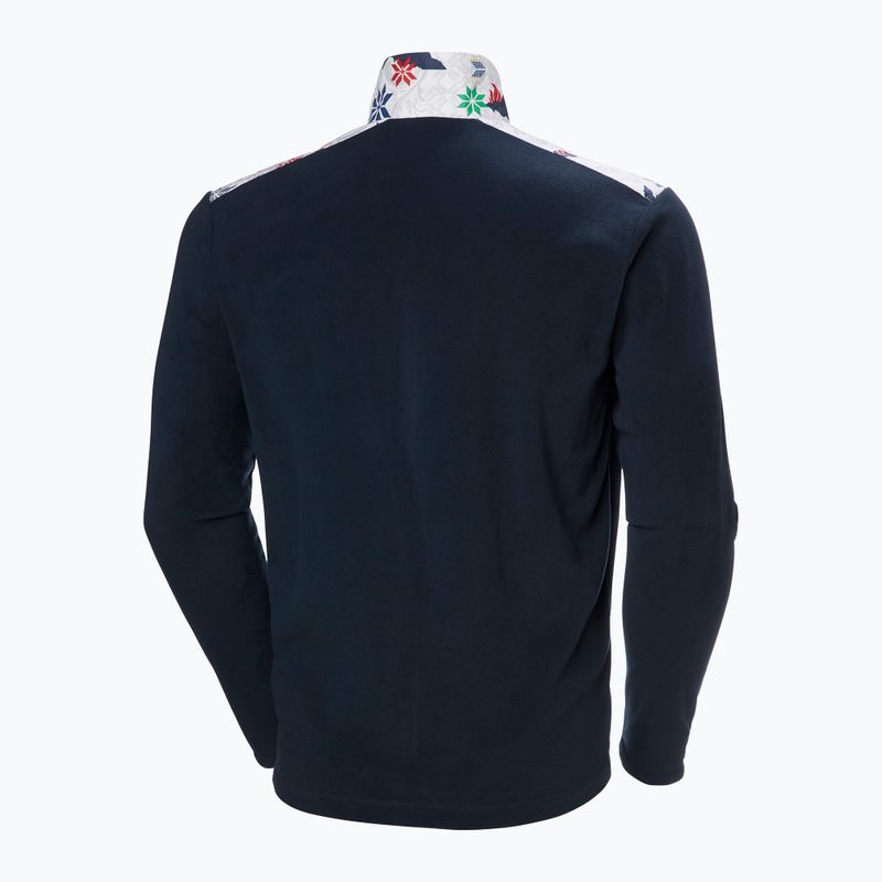 Pánska mikina Helly Hansen Daybreaker Block navy cortina aop 6