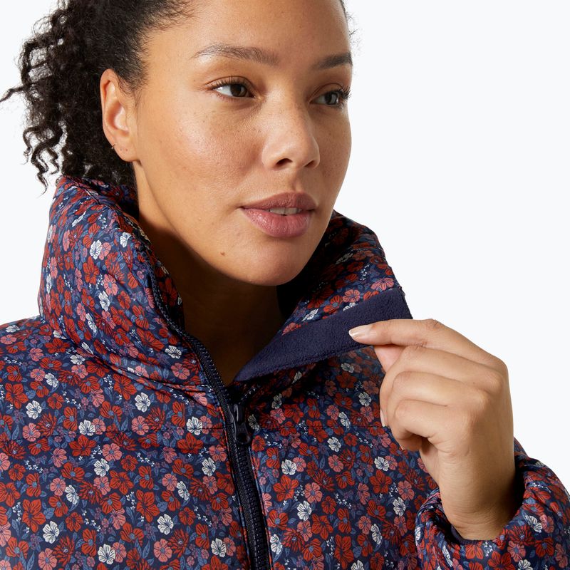 Dámska páperová bunda Helly Hansen Jade Puffer navy floral aop 3