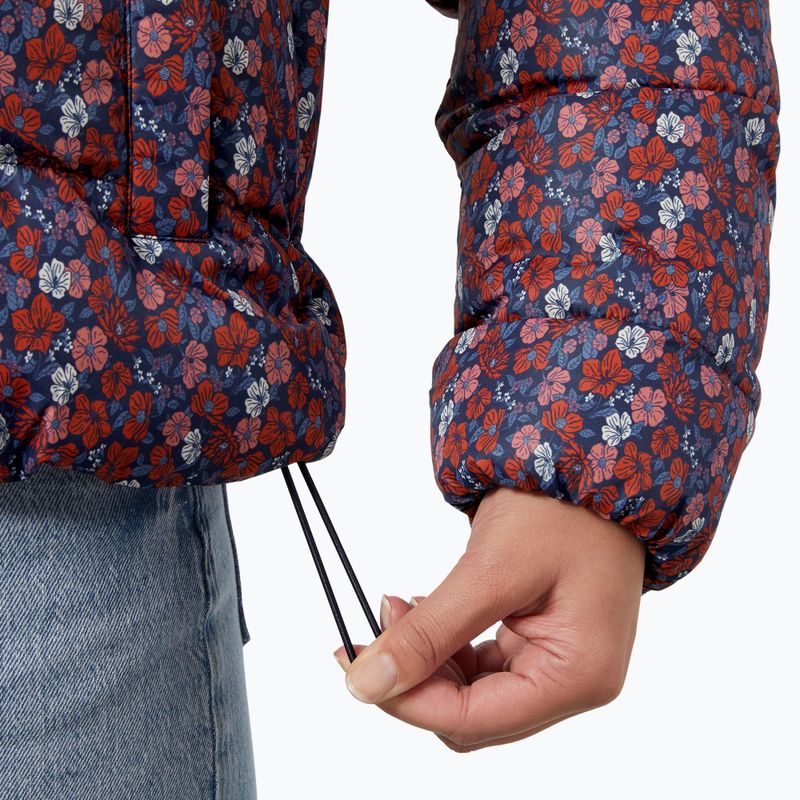 Dámska páperová bunda Helly Hansen Jade Puffer navy floral aop 5