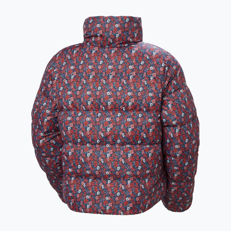 Dámska páperová bunda Helly Hansen Jade Puffer navy floral aop 7
