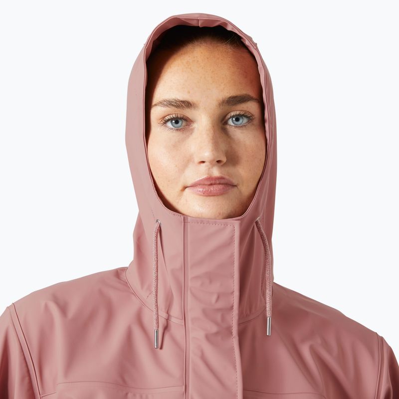 Dámska bunda do dažďa Helly Hansen Moss ash rose 3