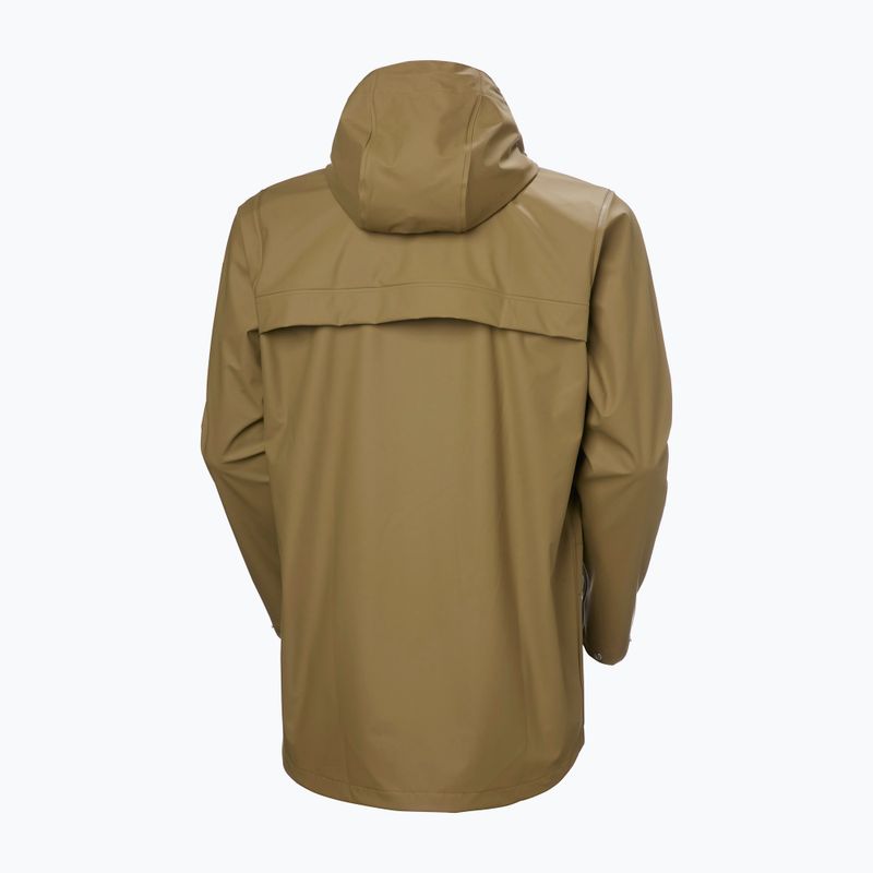 Pánska bunda do dažďa Helly Hansen Moss Rain Coat sepia 6