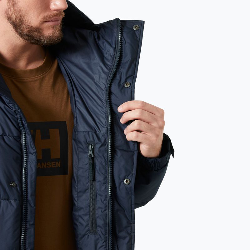 Pánska páperová bunda Helly Hansen Escape Down Parka navy 6