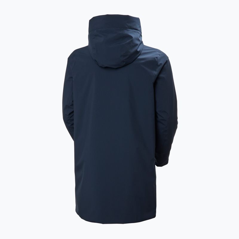 Pánska bunda do dažďa Helly Hansen Munich Insulated navy 8