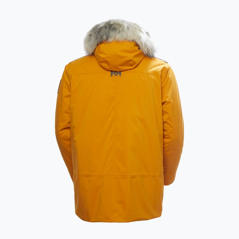 Pánska zimná bunda Helly Hansen Reine Parka mustard 2
