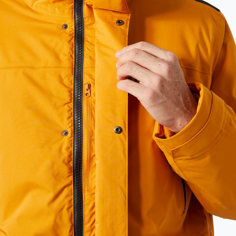 Pánska zimná bunda Helly Hansen Reine Parka mustard 5