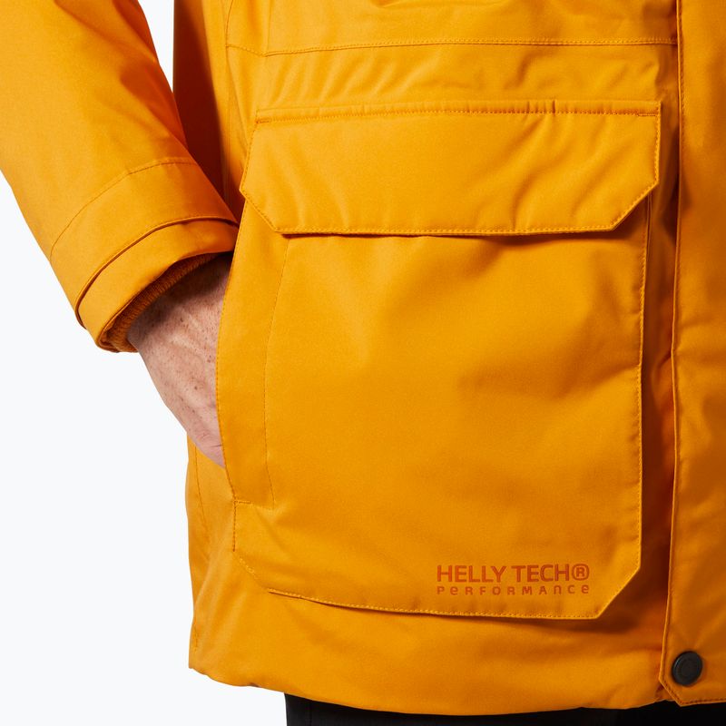 Pánska zimná bunda Helly Hansen Reine Parka mustard 6