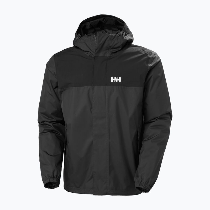 Pánska bunda do dažďa Helly Hansen Vancouver Fleece Lined ebony 6