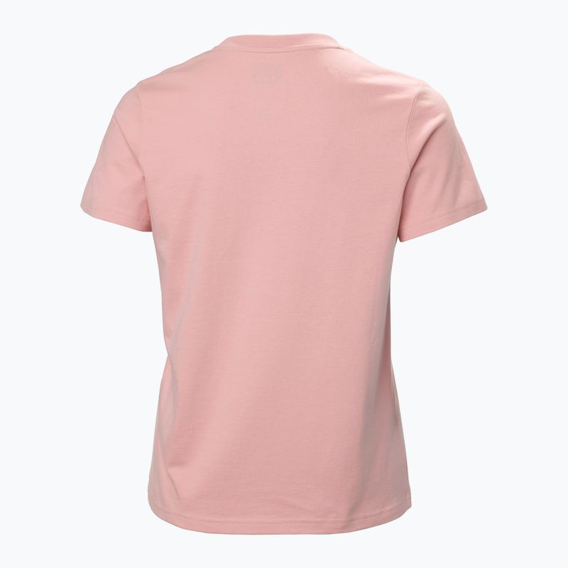 Dámske tričko Helly Hansen Logo 3.0 pink salt 5