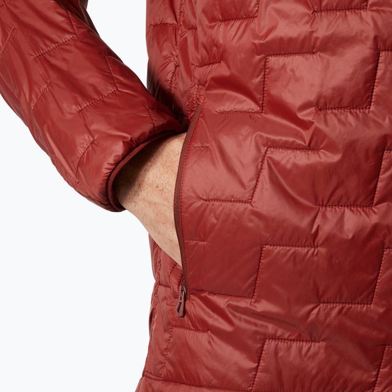 Pánska hybridná bunda Helly Hansen Lifaloft Hooded Insulator mars red 4