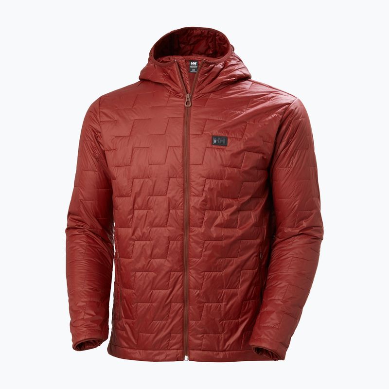 Pánska hybridná bunda Helly Hansen Lifaloft Hooded Insulator mars red 6