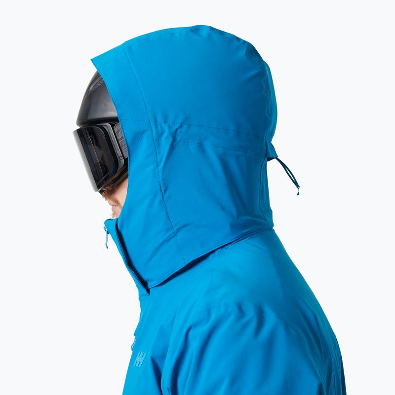 Pánska lyžiarska bunda Helly Hansen Alpha Lifaloft cerulean blue 3