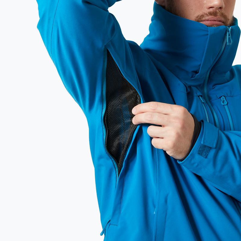 Pánska lyžiarska bunda Helly Hansen Alpha Lifaloft cerulean blue 5