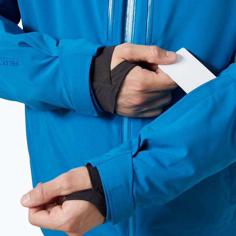 Pánska lyžiarska bunda Helly Hansen Alpha Lifaloft cerulean blue 7