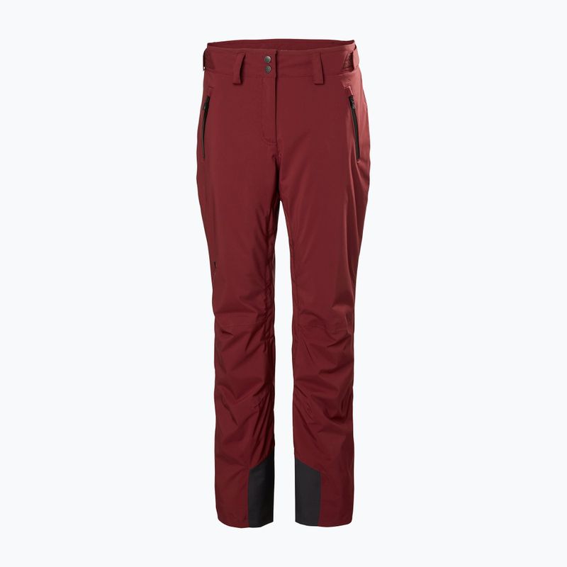 Dámske lyžiarske nohavice Helly Hansen Legendary Insulated mars red 5