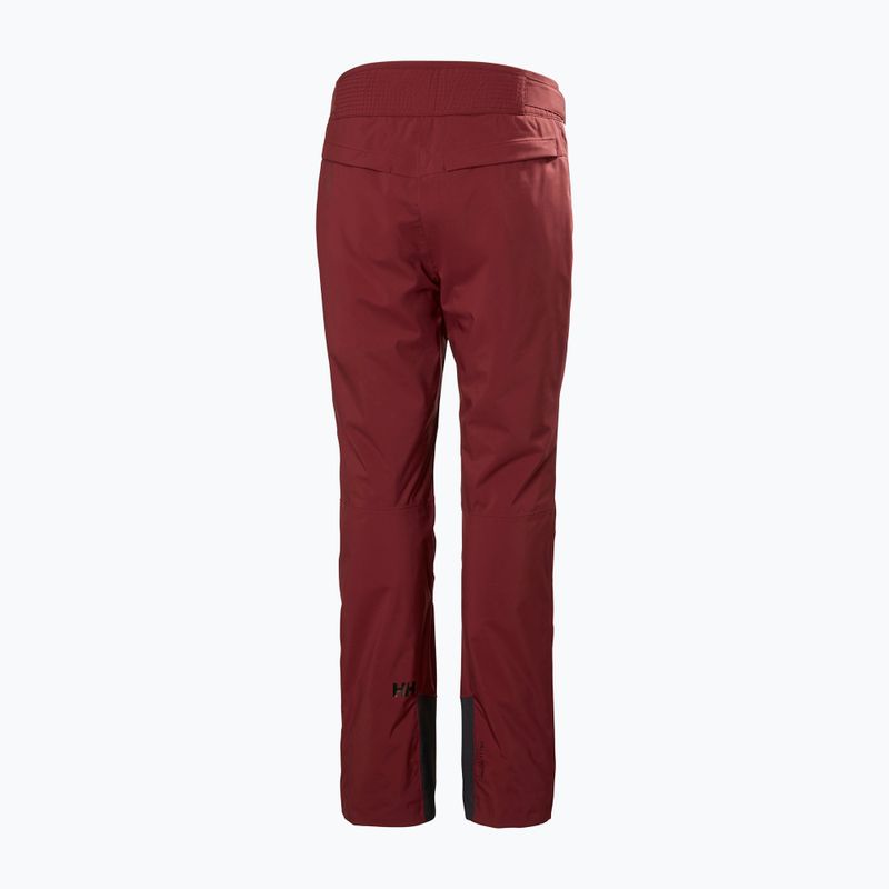 Dámske lyžiarske nohavice Helly Hansen Legendary Insulated mars red 6