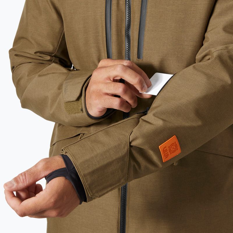 Pánska lyžiarska bunda Helly Hansen Garibaldi 2.0 sepia 5