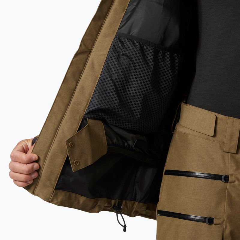 Pánska lyžiarska bunda Helly Hansen Garibaldi 2.0 sepia 7