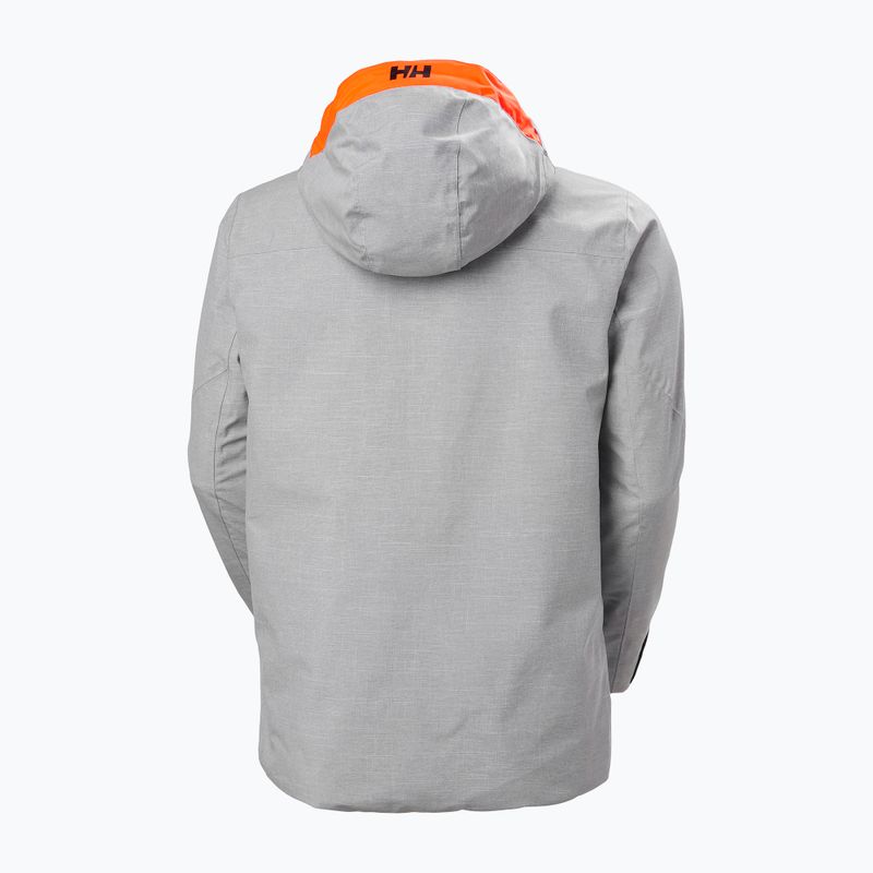 Pánska lyžiarska bunda Helly Hansen Garibaldi 2.0 grey/melange 9