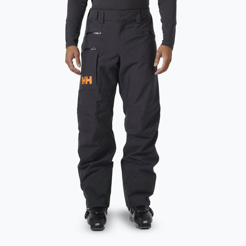 Pánske lyžiarske nohavice Helly Hansen Garibaldi 2.0 black grape