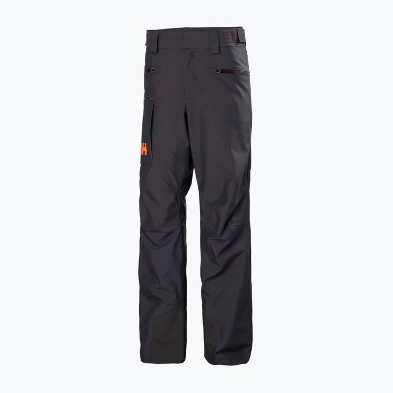 Pánske lyžiarske nohavice Helly Hansen Garibaldi 2.0 black grape 7