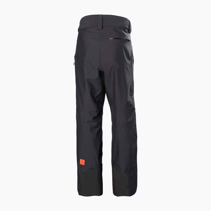 Pánske lyžiarske nohavice Helly Hansen Garibaldi 2.0 black grape 8