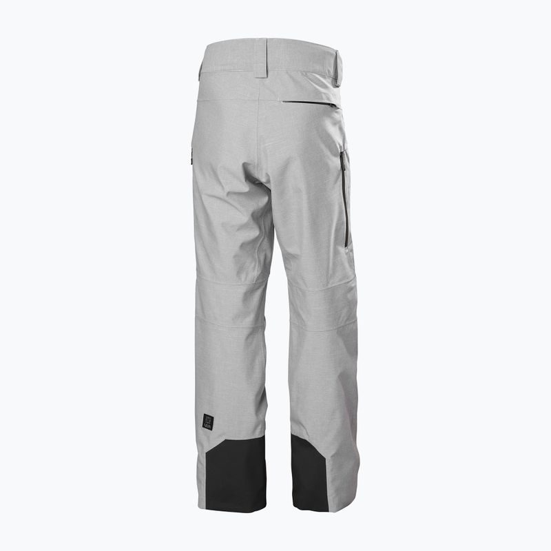 Pánske lyžiarske nohavice Helly Hansen Garibaldi 2.0 grey/melange 7