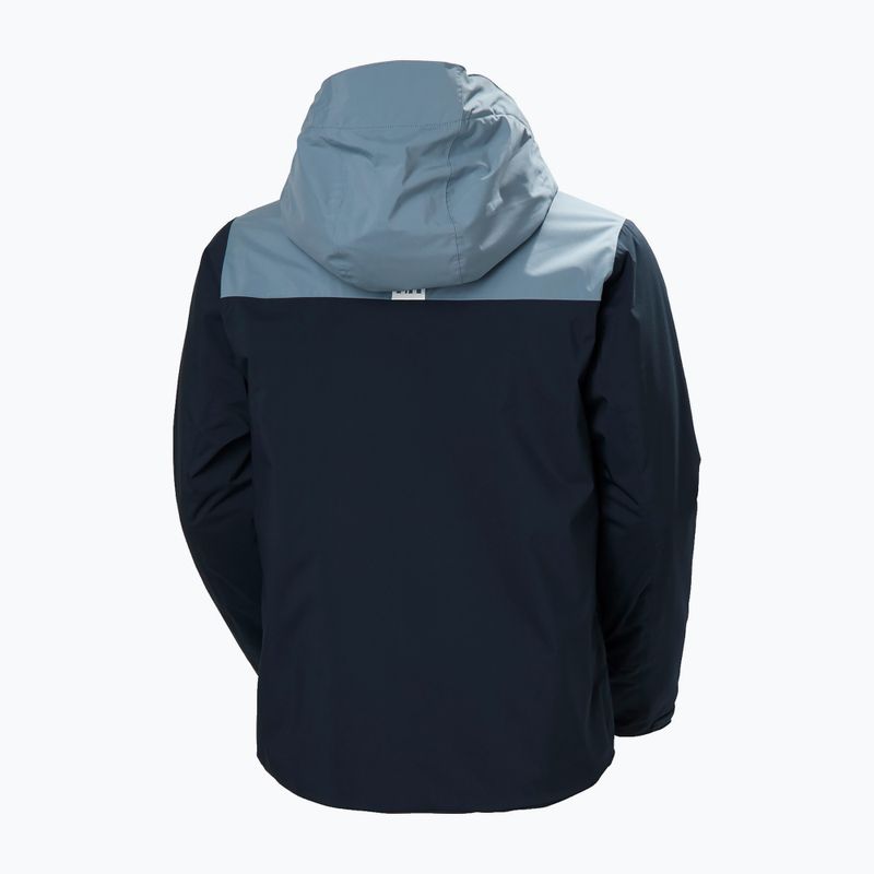 Pánska lyžiarska bunda Helly Hansen Alpine Inslated navy 10