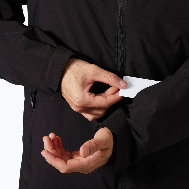 Pánska lyžiarska bunda Helly Hansen Alpine Insulated black 5