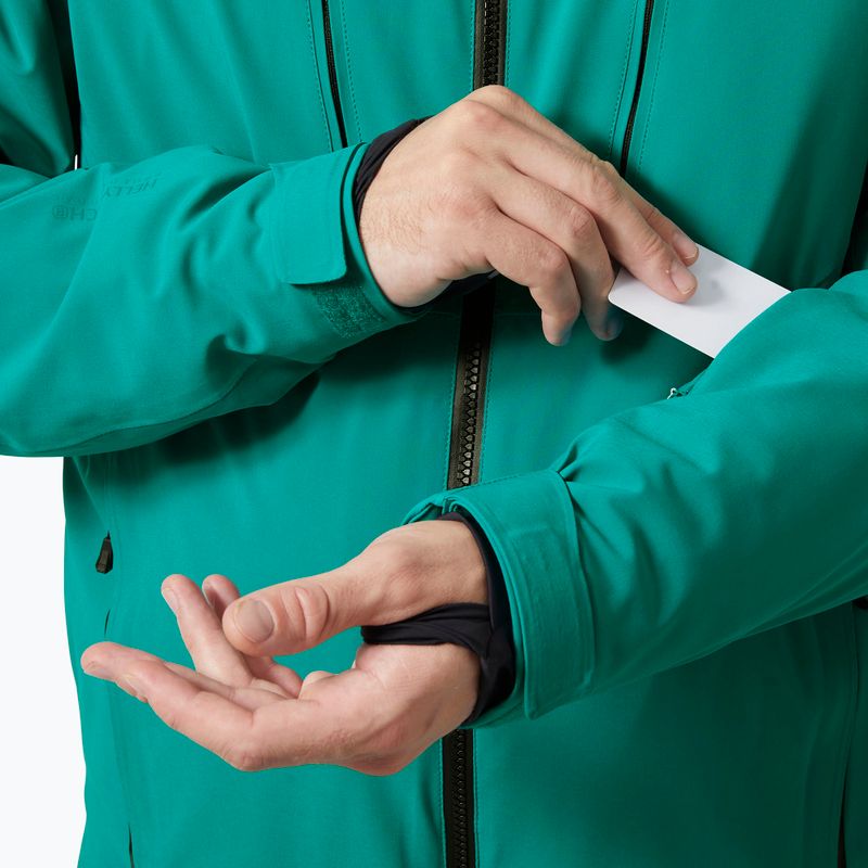 Pánska lyžiarska bunda Helly Hansen Alpha 4.0 signal green 7