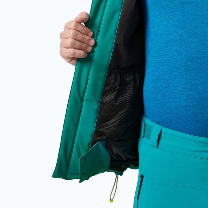 Pánska lyžiarska bunda Helly Hansen Alpha 4.0 signal green 9