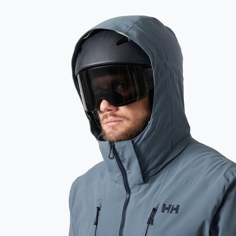 Pánska lyžiarska bunda Helly Hansen Alpha 4.0 washed navy 2