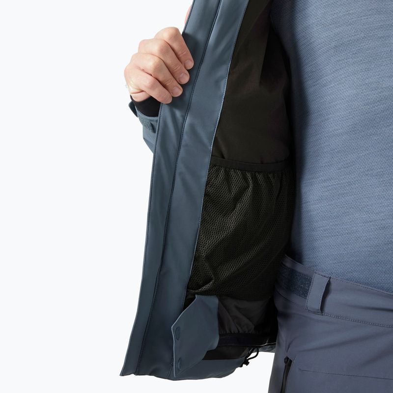 Pánska lyžiarska bunda Helly Hansen Alpha 4.0 washed navy 6