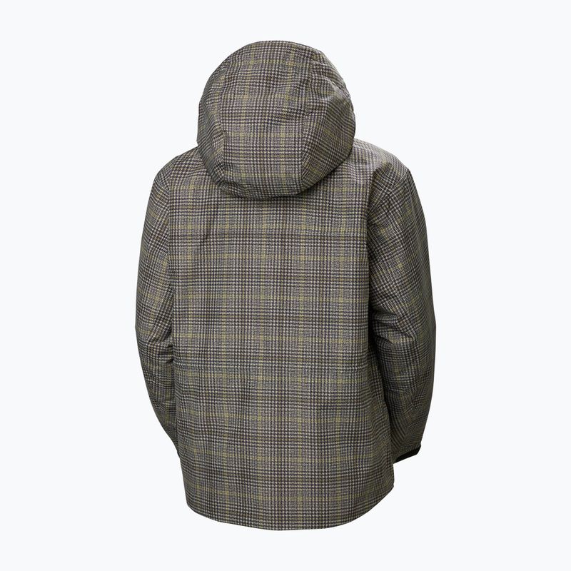 Dámska lyžiarska bunda Helly Hansen Nora Insulated 2.0 pebble broxburn plaid aop 4