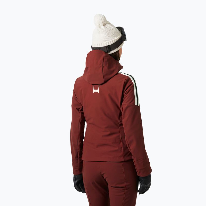 Dámska lyžiarska bunda Helly Hansen Avanti 3-In-1 Softshell Jacket mars red 2