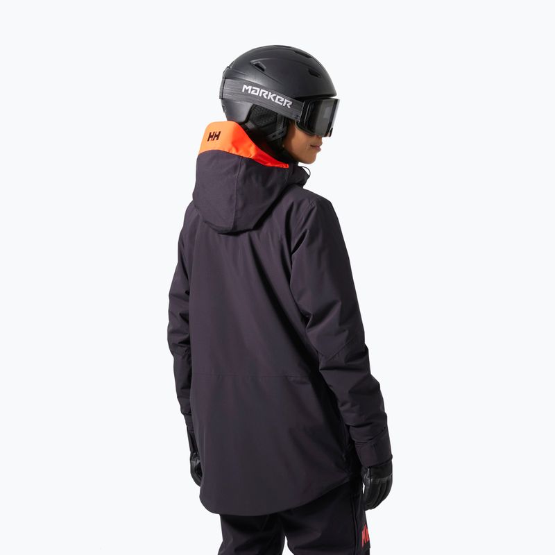 Dámska lyžiarska bunda Helly Hansen Whitewall Lifaloft 3.0 black grape 2
