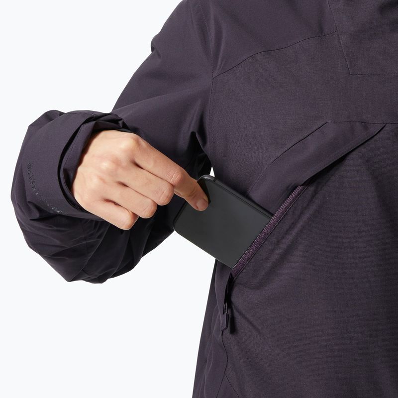 Dámska lyžiarska bunda Helly Hansen Whitewall Lifaloft 3.0 black grape 6