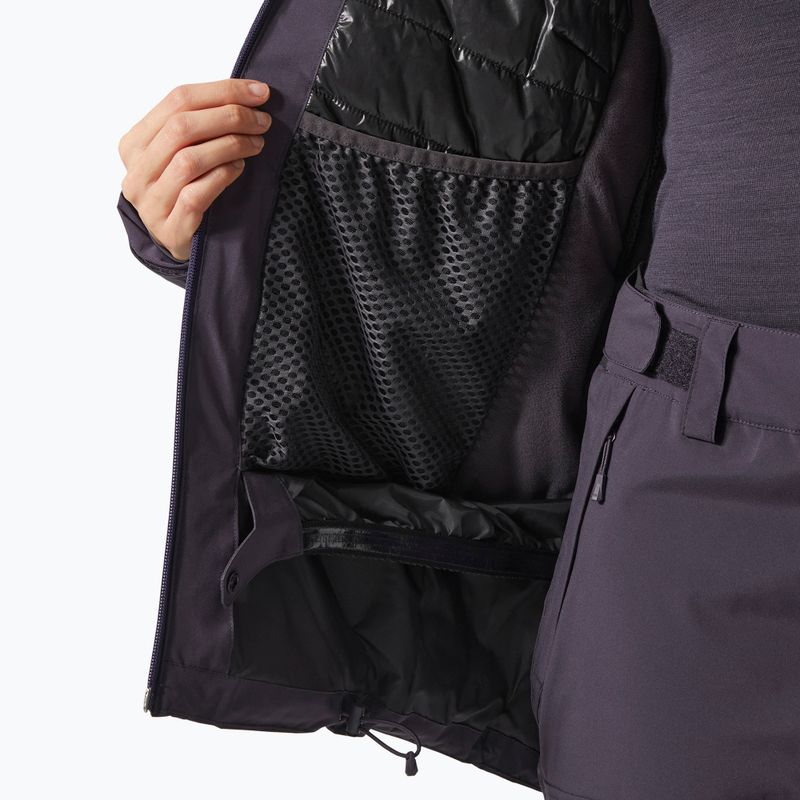 Dámska lyžiarska bunda Helly Hansen Whitewall Lifaloft 3.0 black grape 9
