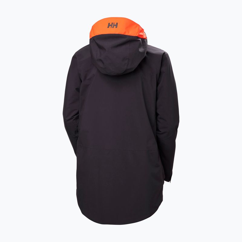 Dámska lyžiarska bunda Helly Hansen Whitewall Lifaloft 3.0 black grape 11