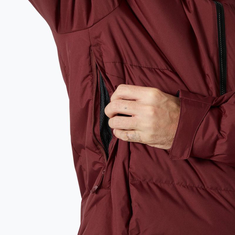 Pánska lyžiarska bunda Helly Hansen Kvitfjell Race Puffy mars red 6