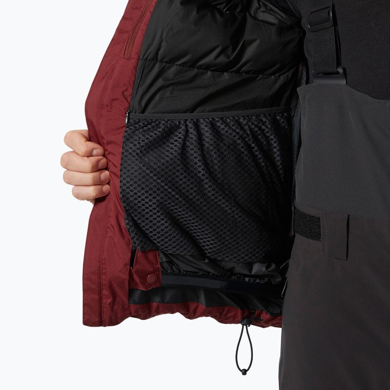 Pánska lyžiarska bunda Helly Hansen Kvitfjell Race Puffy mars red 8