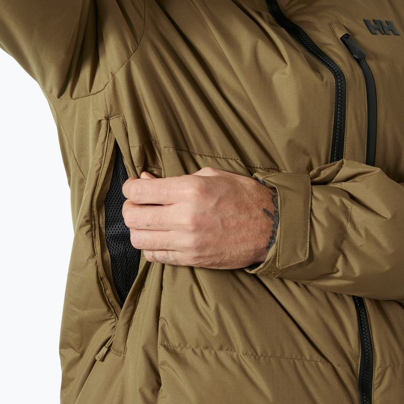 Pánska lyžiarska bunda Helly Hansen Kvitfjell Race Puffy sepia 6