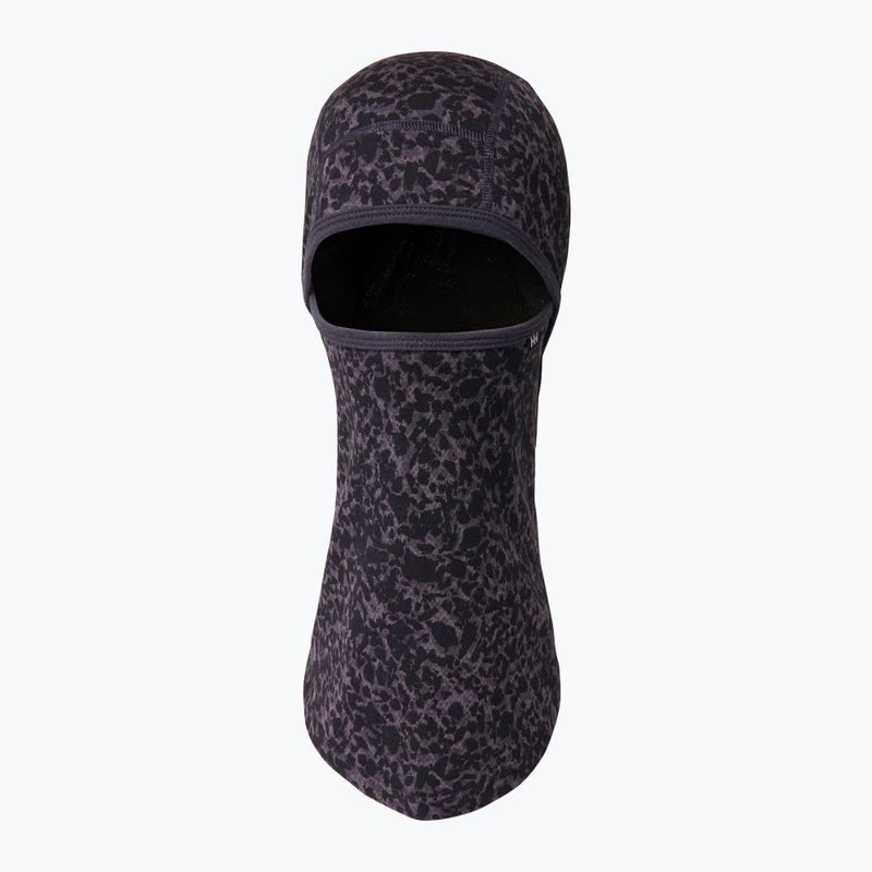 Kukla Helly Hansen Lifa Merino Balaclava black grape arce reflect ao