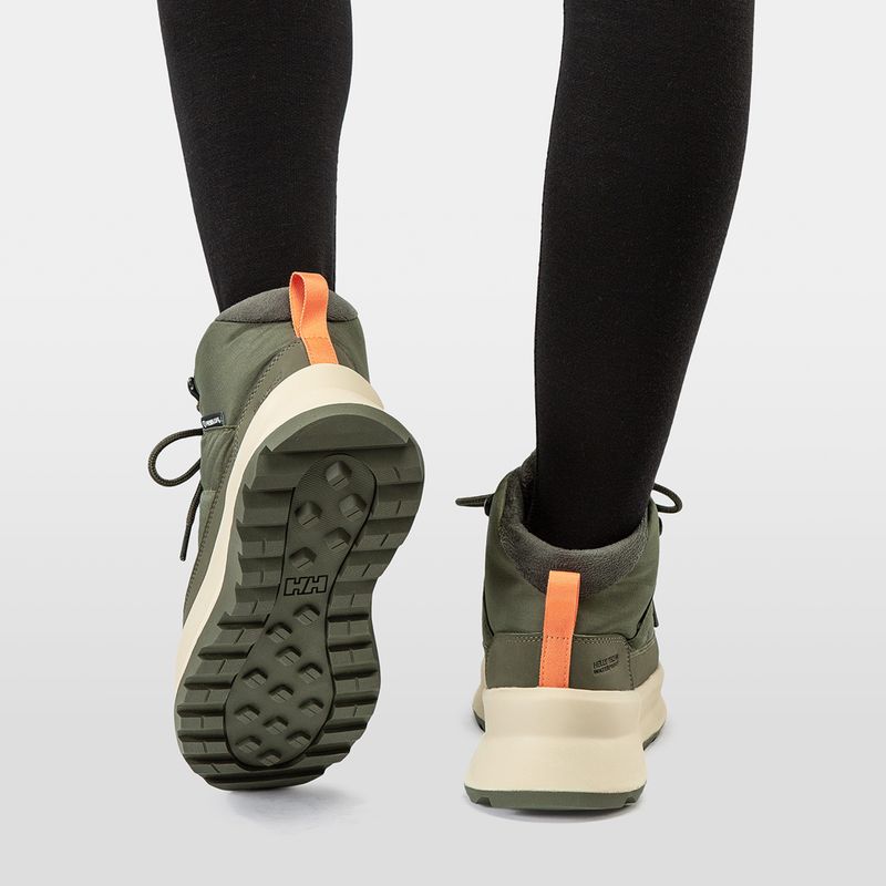 Dámske snehové topánky Helly Hansen Winter Bliss Boot HellyTech utility green/castle wal 8